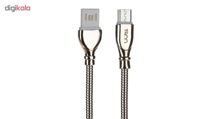 کابل تبدیل USB به microUSB تسکو مدل TC 62N طول 1 متر