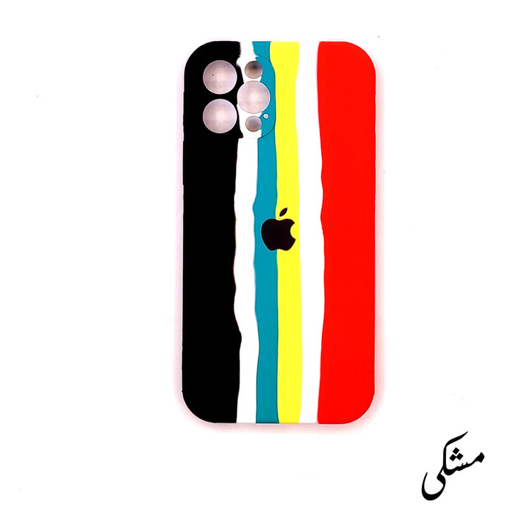 کاور مدل سیلیکونی طرح آبرنگی مناسب برای گوشی موبایل اپل Iphone 13 pro