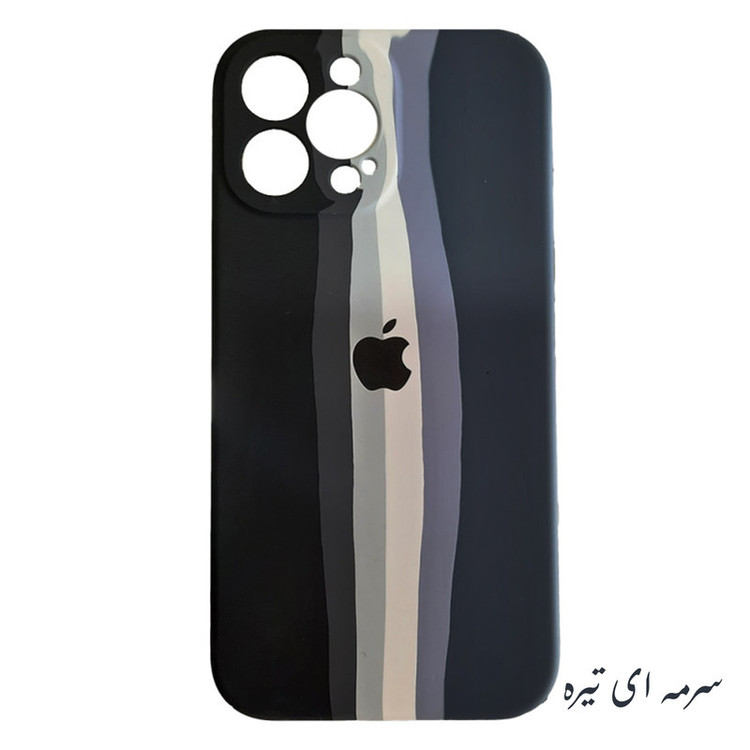 کاور مدل سیلیکونی طرح آبرنگی مناسب برای گوشی موبایل اپل Iphone 13 pro