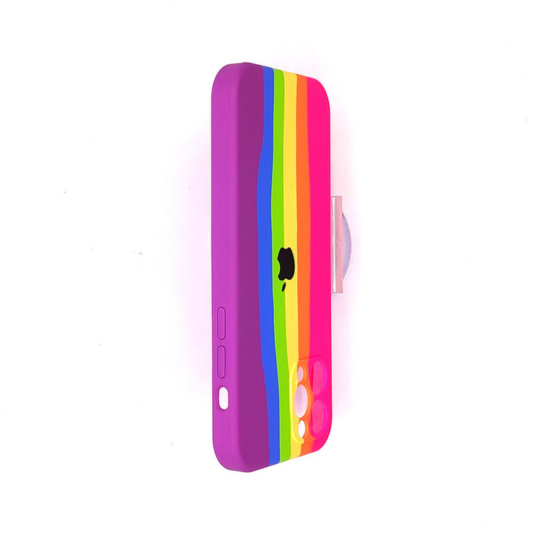کاور مدل سیلیکونی طرح آبرنگی مناسب برای گوشی موبایل اپل Iphone 13 pro max