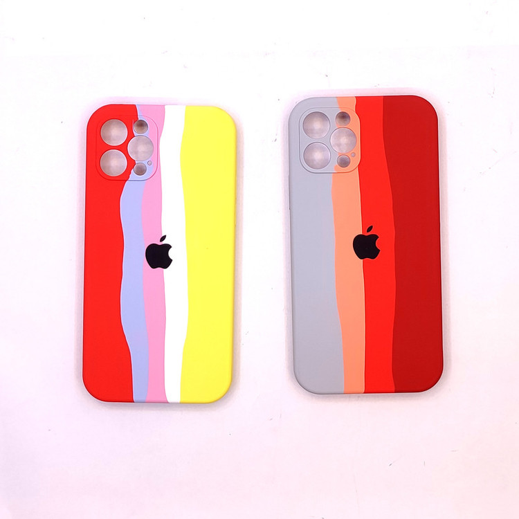 کاور مدل سیلیکونی طرح آبرنگی مناسب برای گوشی موبایل اپل Iphone 13 pro max