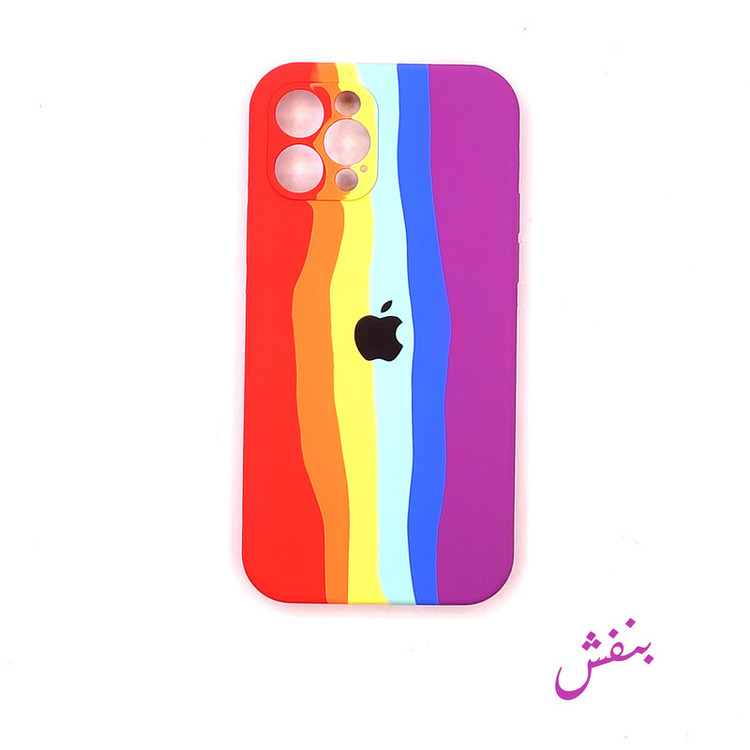 کاور مدل سیلیکونی طرح آبرنگی مناسب برای گوشی موبایل اپل Iphone 13 pro max