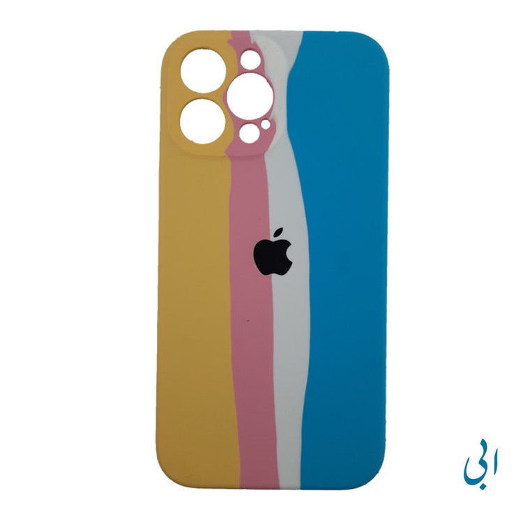 کاور مدل سیلیکونی طرح آبرنگی مناسب برای گوشی موبایل اپل Iphone 13 pro max