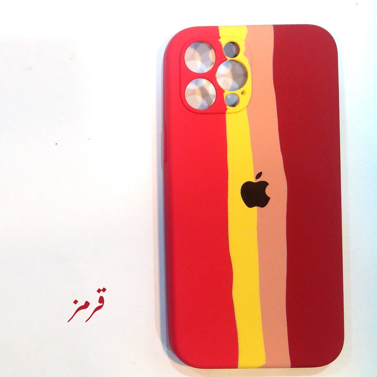 کاور مدل سیلیکونی طرح آبرنگی مناسب برای گوشی موبایل اپل Iphone 13 pro max