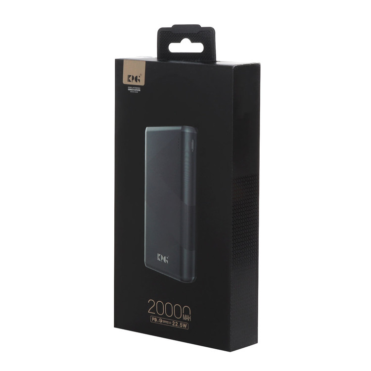 پاوربانک (PD و فست شارژ) KPG 22.5W 20000mAh مدل PD-24