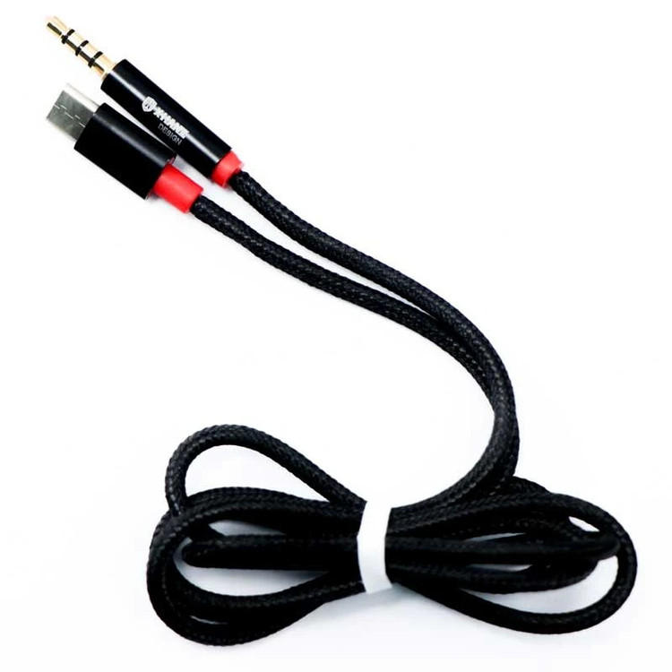 کابل تبدیل USB-C به AUX مدل AT903 طول 1 متر