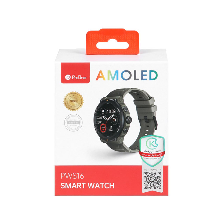 ساعت هوشمند ProOne مدل PWS16 Smart Watch - سبز