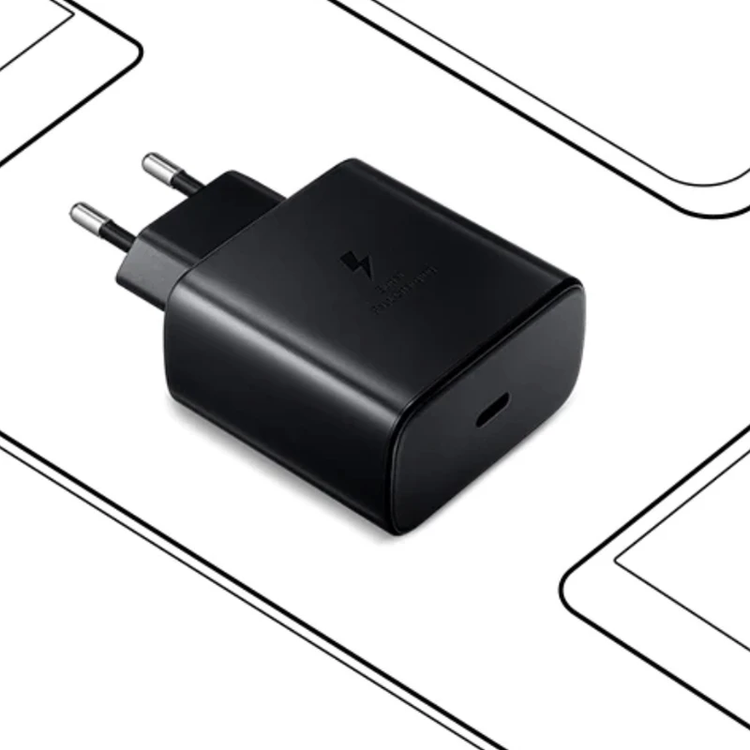 شارژر دیواری 45 وات سامسونگ به همراه کابل تبدیل USB-C