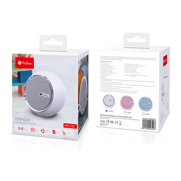 اسپیکر پرتابل ProOne مدل PSB4325 - سفید