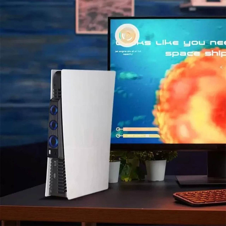فن خنک کننده Porodo PS5 مدل PDX616 - مشکی