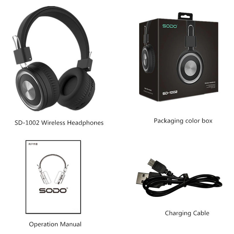هدفون بی سیم سودو مدل SD-1002