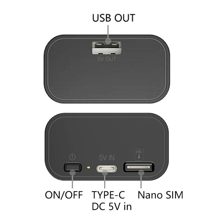 مودم پاوربانک Naztech 4G مدل NZT-99G Dual Band