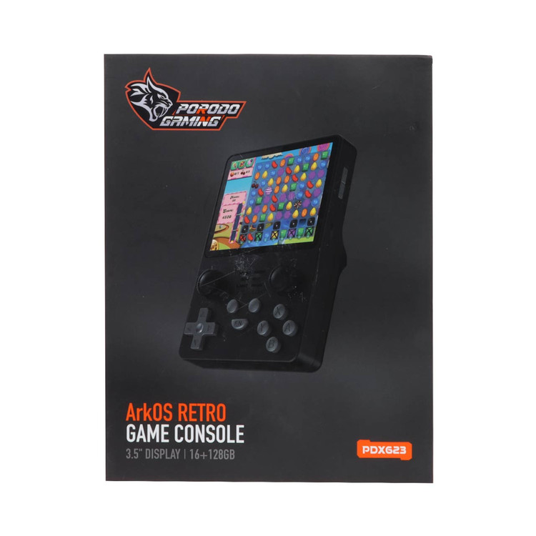 کنسول بازی Porodo ArkOS Retro مدل PDX623 - مشکی