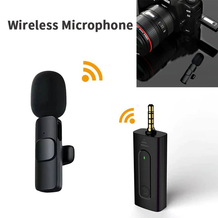 میکروفون یقه ای بی سیم DETEX+ AUX مدل DMW33