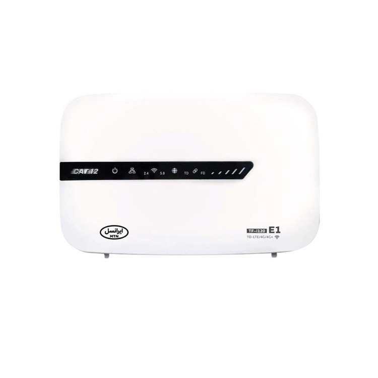 مودم ایرانسل TD-LTE مدل TF-i120 E1+سیم کارت TD LTE مخصوص مودم
