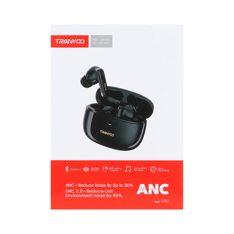 ایرپاد بی سیم TRANYOO مدل T-M2 - مشکی