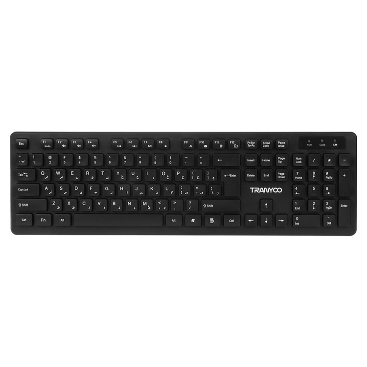 کیبورد و ماوس بی سیم Tranyoo مدل T-KM 1022W - مشکی