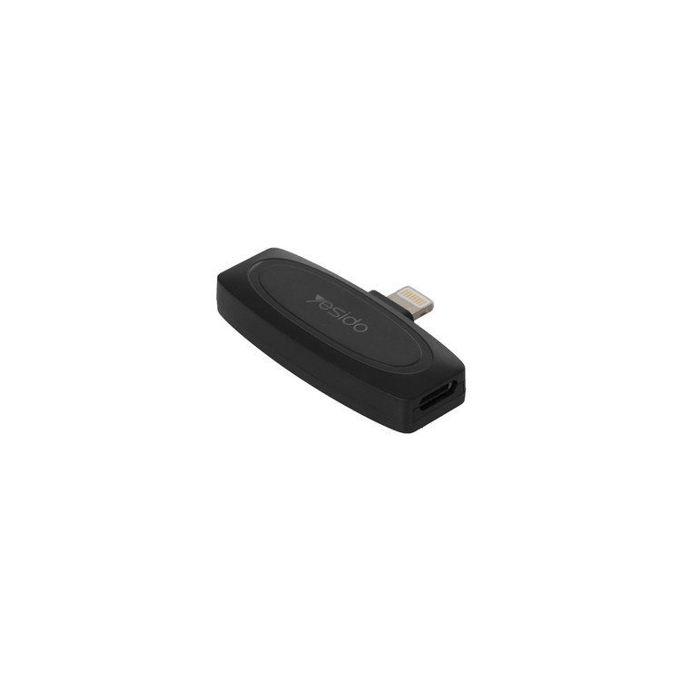 میکروفون بی سیم Yesido Lightning مدل KR12 - مشکی