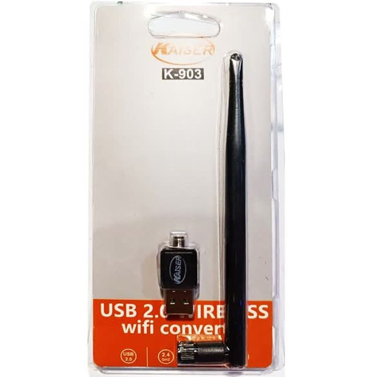 کارت شبکه USB کایزر مدل K-903 آنتن بلند