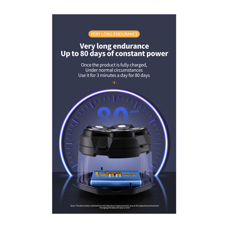ماشین ریش تراش XO مدل XO-CF21 - سرمه ای