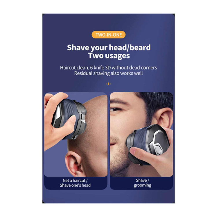 ماشین ریش تراش XO مدل XO-CF21 - سرمه ای