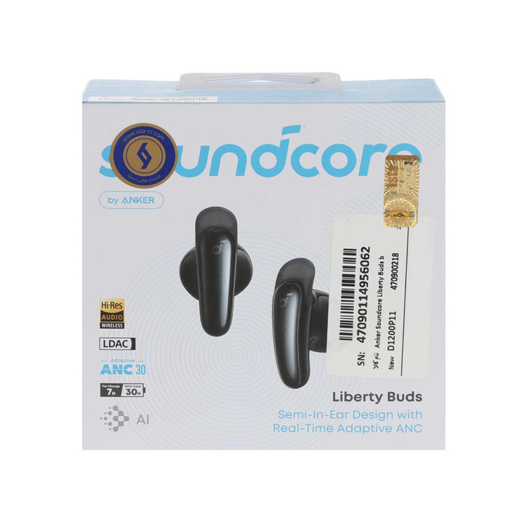ایرپاد بی سیم ANKER مدل Liberty Buds ANC D1200P31 - مشکی
