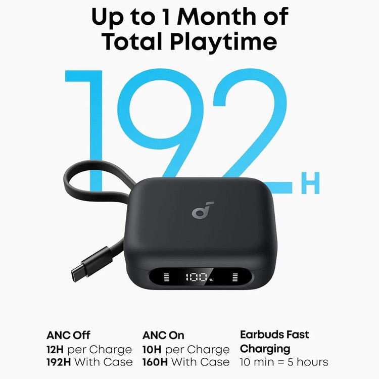 ایرپاد بی سیم ANKER مدل Soundcore P41i A3937G11 - مشکی