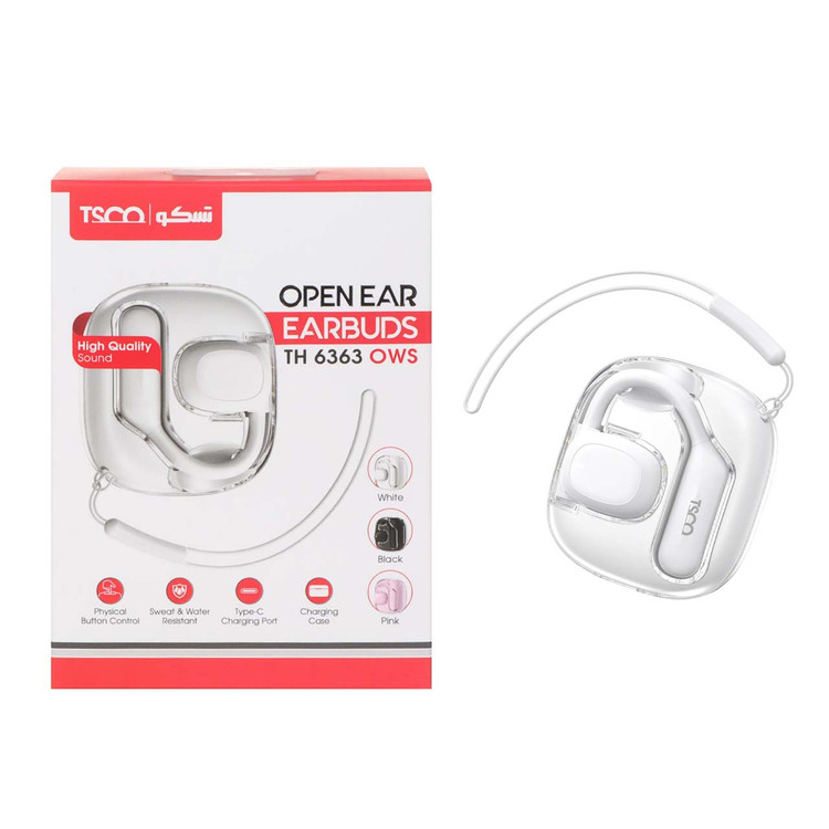 ایرپاد بلوتوثی تسکو مدل TH 6363 OWS - سفید