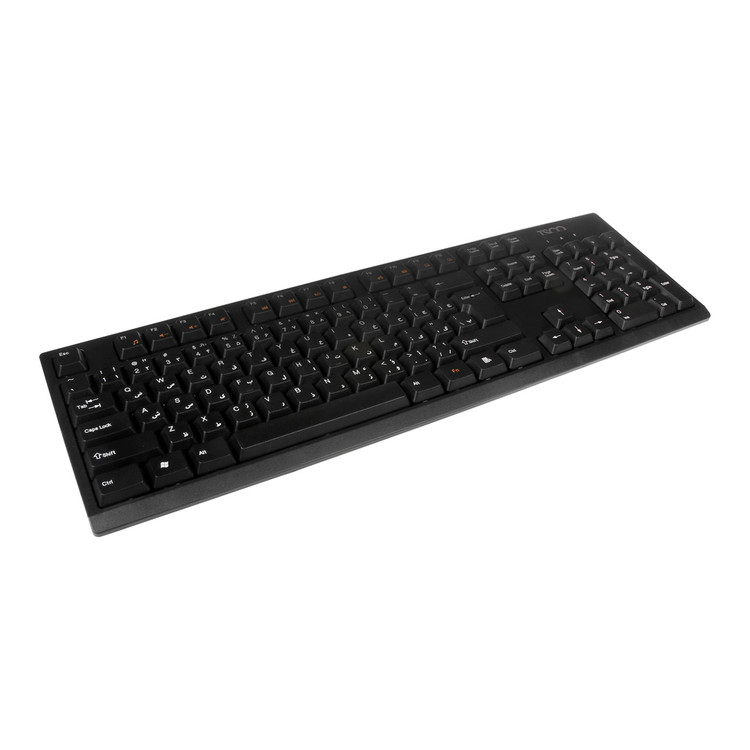 کیبورد و ماوس بی سیم TSCO مدل TKM 7019W - مشکی