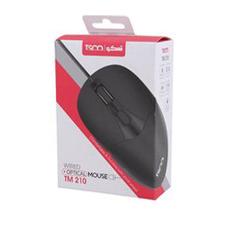 ماوس باسیم TSCO مدل TM 210 - مشکی