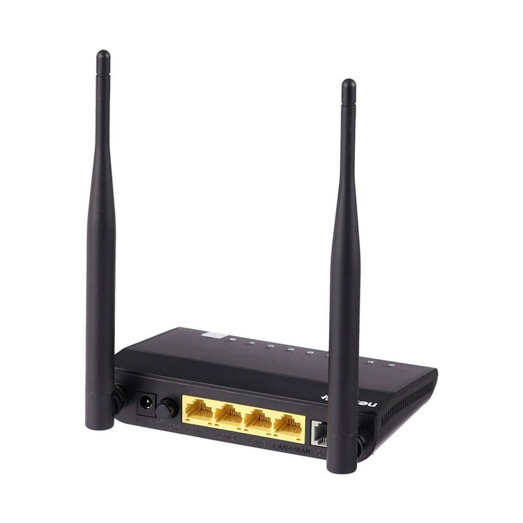 (گارانتی 3 ساله آونگ) - Neterbit NSL-122 Wireless N300 ADSL2 + Modem مشکی - مودم