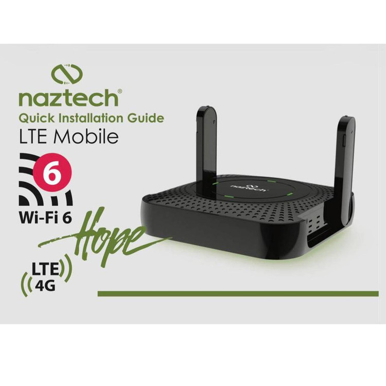 مودم همراه Naztech 4G-LTE مدل Hope N300-CAT4 - مشکی