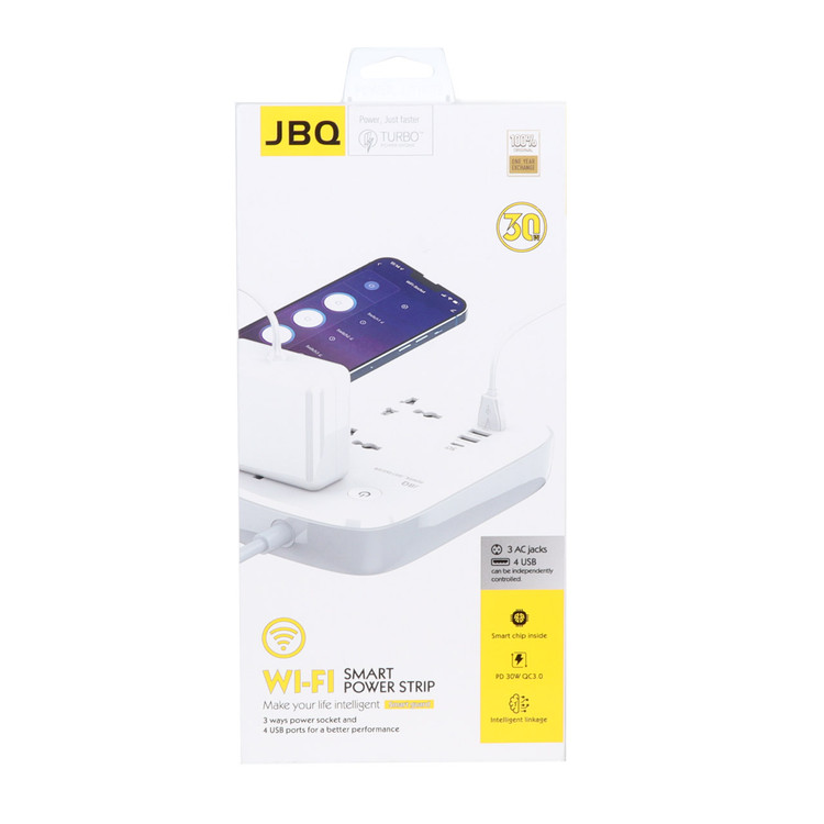 چندراهی برق JBQ مدل SCW3451 - سفید (گارانتی یکساله رصاصی)