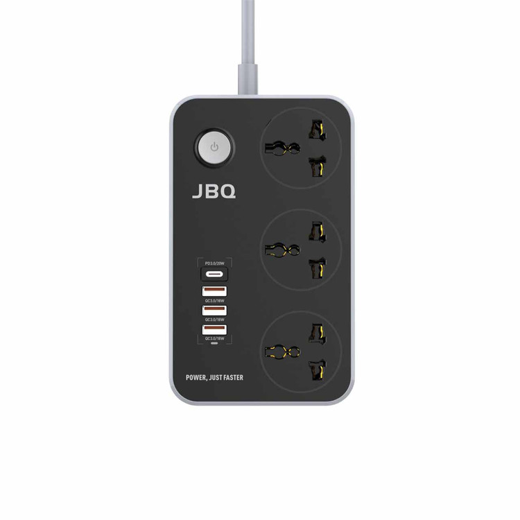 چندراهی برق JBQ مدل PS-1001 - سفید (گارانتی یکساله رصاصی)
