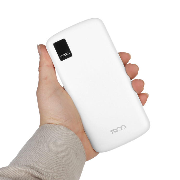 پاوربانک TSCO 10W 10000mAh با کابل اندروید مدل TP 815L- سفید