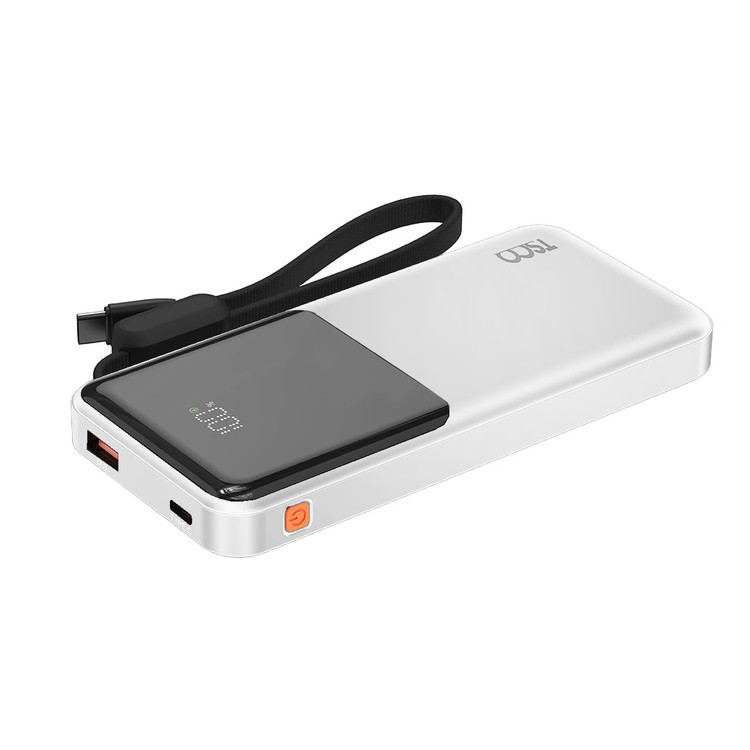 پاوربانک فست شارژ TSCO 10000mAh مدل TP 1013 22.5W - سفید (گارانتی 12 ماهه TSCO)