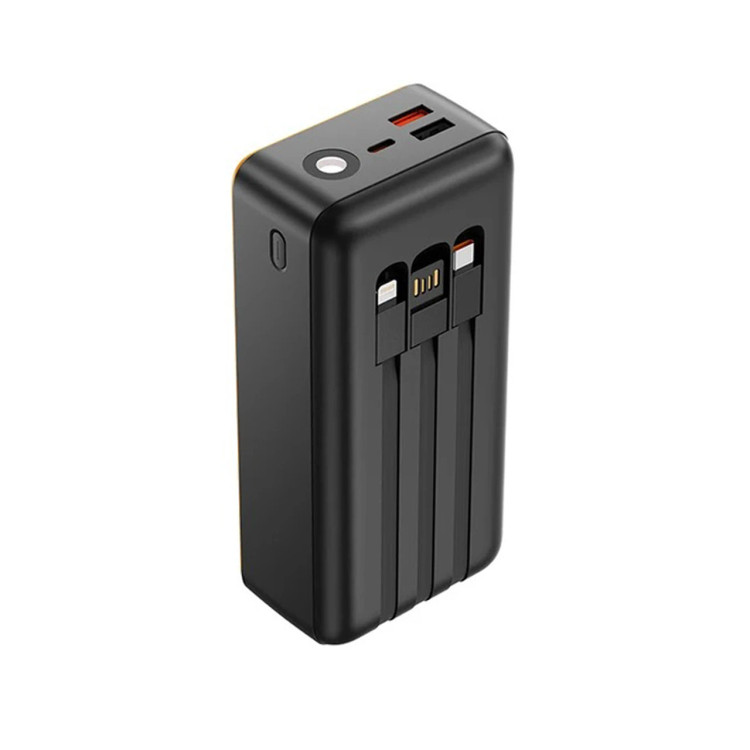 پاوربانک فست شارژ TSCO 30000mAh مدل TP 3001 22.5W - زرد مشکی (گارانتی 12 ماهه TSCO)