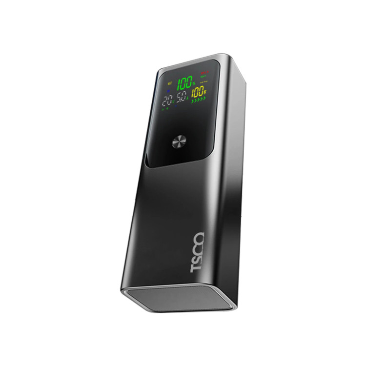 پاوربانک فست شارژ TSCO 20000mAh مدل TP 2004 100W - مشکی (گارانتی 12 ماهه TSCO)