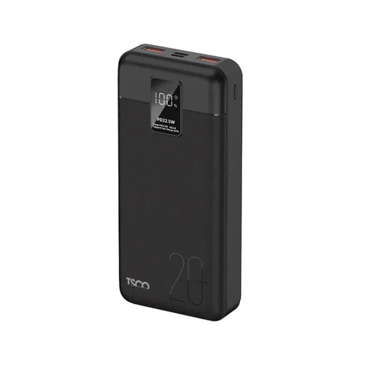 پاوربانک فست شارژ TSCO 20000mAh مدل TP 959 22.5W - مشکی (گارانتی 12 ماهه TSCO)