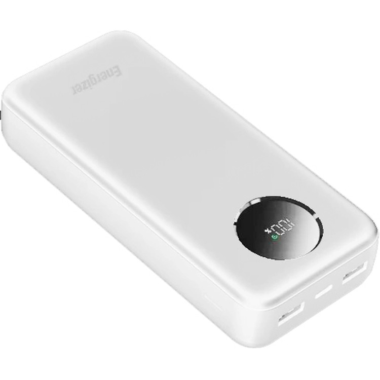 پاوربانک PD و فست شارژ Energizer 20000mAh مدل UE20090PQ 22.5W - سفید (گارانتی متین)