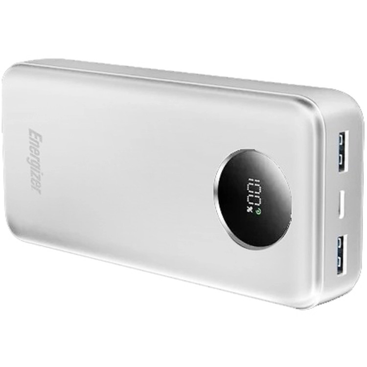 پاوربانک PD و فست شارژ Energizer 20000mAh مدل UE20090PQ 22.5W - سفید (گارانتی متین)