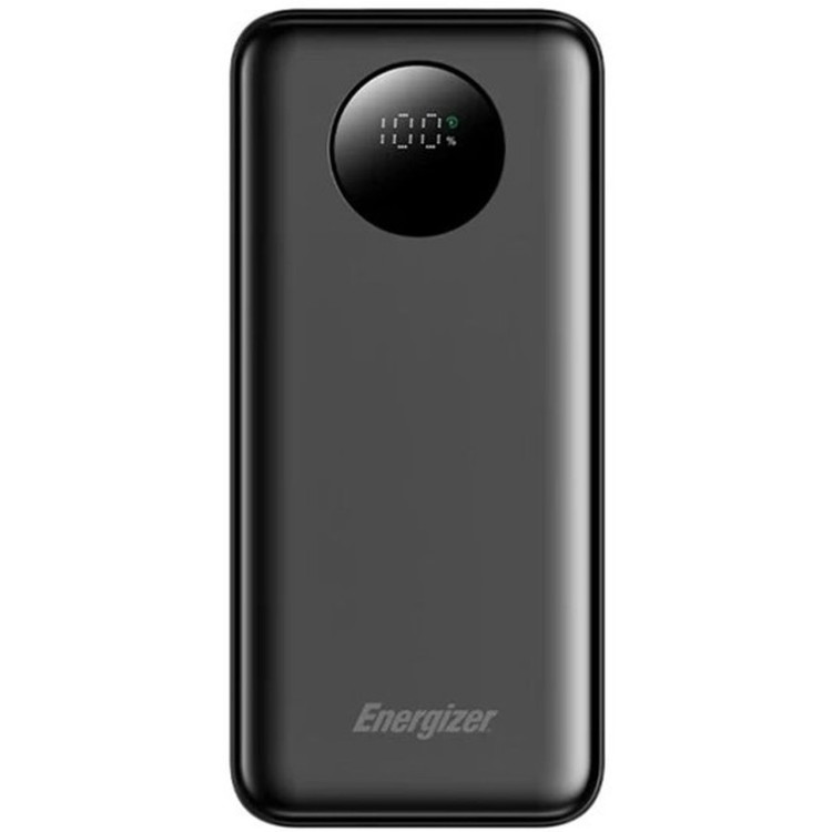 پاوربانک PD و فست شارژ Energizer 20000mAh مدل UE20090PQ 22.5W - مشکی (گارانتی متین)