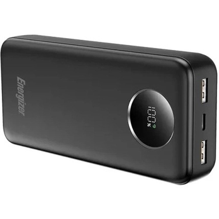 پاوربانک PD و فست شارژ Energizer 20000mAh مدل UE20090PQ 22.5W - مشکی (گارانتی متین)