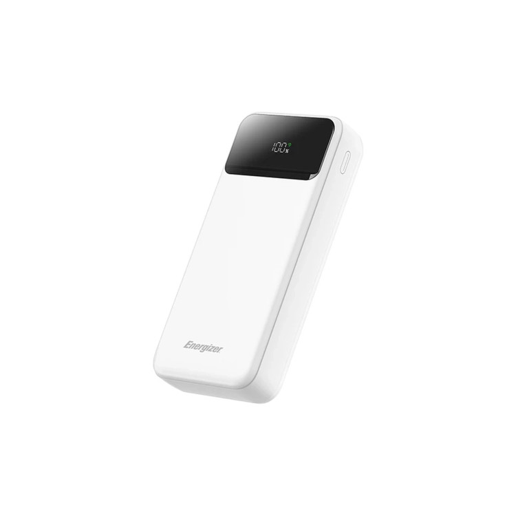 پاوربانک PD و فست شارژ Energizer 20000mAh مدل UE20089PQ 22.5W - سفید (گارانتی متین)