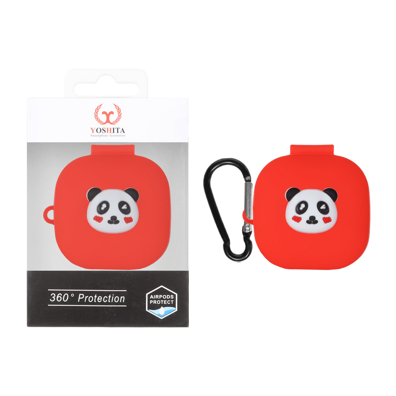کاور ایرپاد سیلیکونی Yoshita عروسک برجسته QCY T13 - طرح 316 (پک دار)