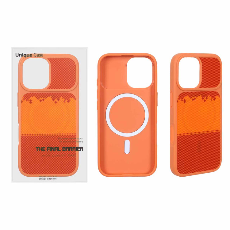 قاب اورجینال Unique Case شطرنجی MagSafe مدل Apple iPhone 17 - طرح 1