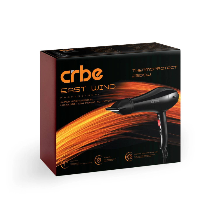 سشوار Crbe مدل East Wind 2300W - مشکی (گارانتی یکساله PMC)