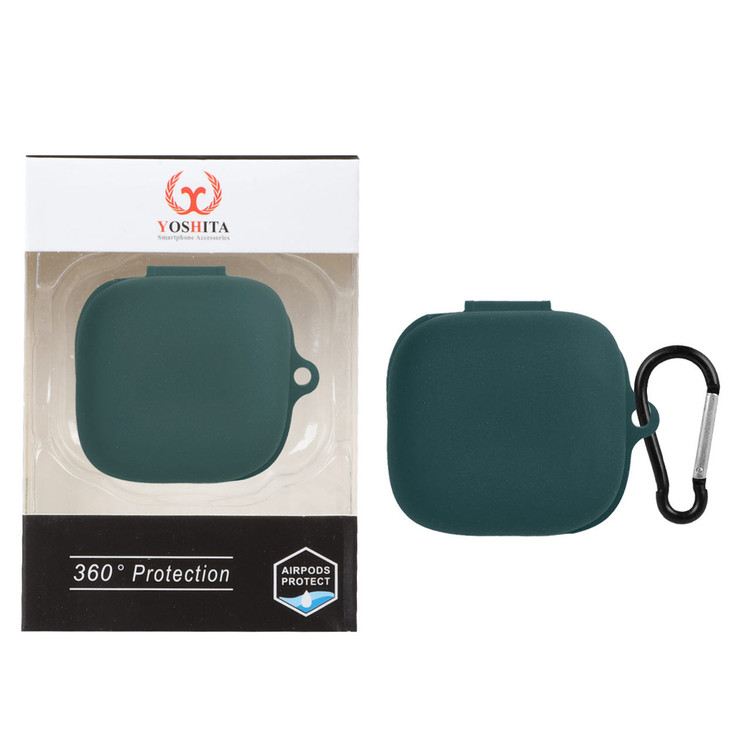 کاور ایرپاد سیلیکونی Yoshita مدل QCY T13 ANC - سبز (پک دار)