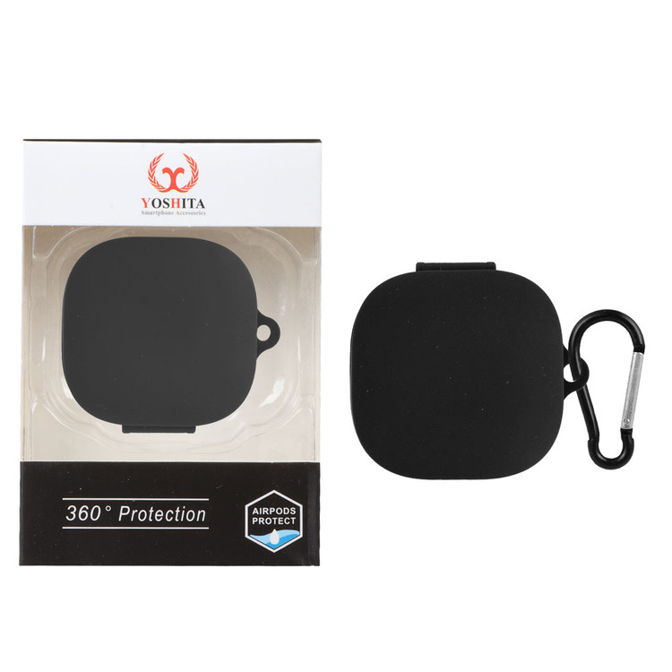 کاور ایرپاد سیلیکونی Yoshita مدل QCY T13 - مشکی (پک دار)