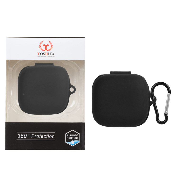 کاور ایرپاد سیلیکونی Yoshita مدل QCY T13 ANC - مشکی (پک دار)